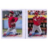 (2) Shohei Ohtani Topps Rookie Cards