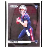 2024 Panini Prizm Drake Maye RC Football Card