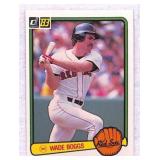 1983 Donruss Wade Boggs Baseball Card #586