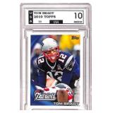 2010 Topps Tom Brady Graded Card
