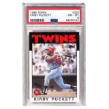 1986 Topps Kirby Puckett Card #329 Graded PSA 8