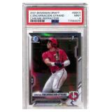 2021 Bowman Draft Chrome Refractor PSA 9