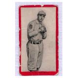 1910 T210 Red Border Hollis Baseball Card