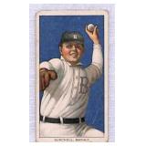1909-11 T206 Burchell Piedmont Back