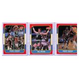 (5) 1986 Fleer Boston Celtics Cards
