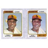 1974 Topps Willie McCovey Two Variants