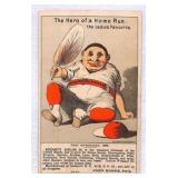 1880 Merchant's Gargling Oil Baseball Trade Card