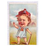 1880s Baseball Trade Card for Gold Coin Stoves