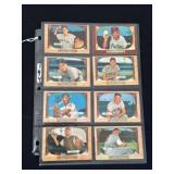 (8) 1955 Bowman Baseball Card Collection