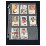 (8) 1951 Bowman Baseball Cards