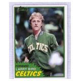 1981 Topps Larry Bird Basketball Hi Grade