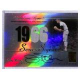 2003 Jim Palmer Autographed Game-Worn Jersey Card
