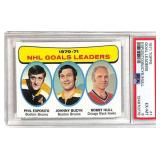 1970-71 Topps NHL Goals Leaders Card #1