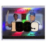 2003 Topps Dual Relic Seaver/Robinson