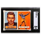 1957 Topps #119 Bart Starr Rookie Card SGC 3