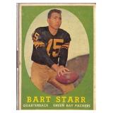 1958 Topps Bart Starr Football Card #66