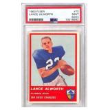 1963 Fleer #72 Lance Alworth RC PSA 9(OC)