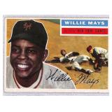 1956 Topps Willie Mays Crease Free Nice Shape