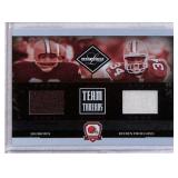 2005 Leaf Team Threads Jim Brown/ Droughns