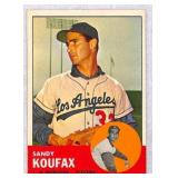 1963 Topps Sandy Koufax Baseball Card #210