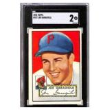 1952 Topps #227 Joe Garagiola (SGC 2)