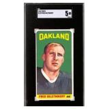 1965 Topps Fred Biletnikoff RC (SGC 5)