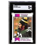 1973 Topps #89 Franco Harris Rookie SGC 5