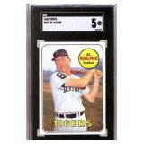 1969 Topps #410 Al Kaline SGC Graded 5 EX
