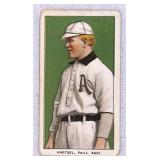 1909-1911 T206 Topsy Hartsell Piedmont Back