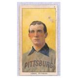 1909-11 T206 Baseball Card Leach Pittsburg