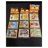 (3) 1987 Topps Baseball Rack Packs