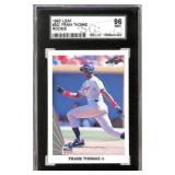 1990 Leaf Frank Thomas RC #300 (SGC 96 Mint)