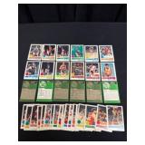 (40) 1977 Basketball Trading Cards