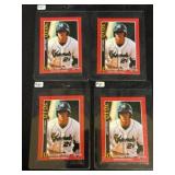 4 Michael Trout Cedar Rapids Kernels Cards