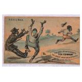 19th Century A&P Baseball Trade Card