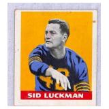 1948 Leaf Sid Luckman High Grade