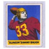 1948 Leaf Gum Sammy Baugh High Grade