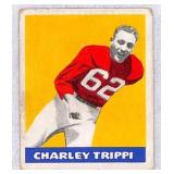 1948 Leaf Charley Trippi Crease Free