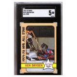 1972-73 Topps #127 Ken Dryden (SGC 5)