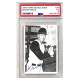 1969 Topps Deckle Edge Maury Wills #24 PSA 5