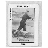 1913 National Game Baseball Card - Callahan