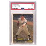 1957 Topps #25 Whitey Ford PSA 1
