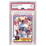 1984 Topps USFL Jim Kelly RC #36 PSA 7.5