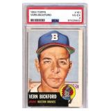 1953 Topps Vern Bickford #161 PSA 4