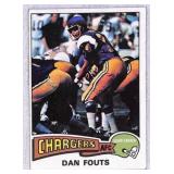 1975 Topps Dan Fouts Rookie Card #367