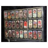 1972 CFL Trio Football Card Set in Binder