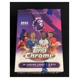 2026 Topps Chrome Premier League Blaster Box