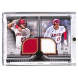 2023 Topps Dual Material Patch Trout/Ohtani 48/50