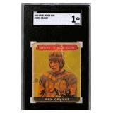 1933 Sport Kings Gum #4 Red Grange RC (SGC 1)