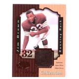 2000 Donruss Jim Brown Jersey Card #013/100